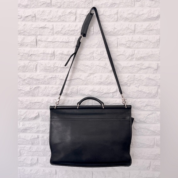 Vintage Coach 5266 ‘Beekman’ Black Leather Briefcase - Picture 6 of 14